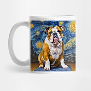 English Bulldoggy Night Mug